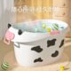 婴儿洗澡盆浴盆泡澡桶宝宝躺坐大号浴桶小孩家用泡澡新生儿童用品