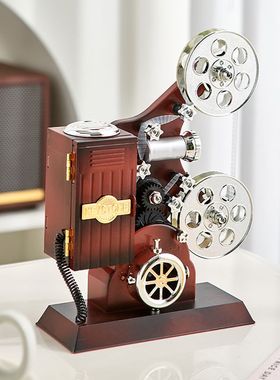 复古留声机电视柜装饰摆件家居饰品音G乐盒八音盒怀旧老物件小礼