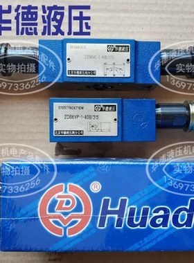华德溢流阀 ZDB6VP1-40B/315 ZDB6VA2/200 Z2DB6VC/100 50 VB VD