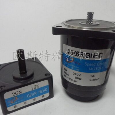 6W 电机220v 调速马达 减速电机 微型电机2IK/21K6RGN-C/2GN15K