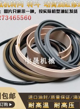 原厂合力ZL50E 装载机转向转斗动臂翻斗大臂小臂举升油缸油封进口