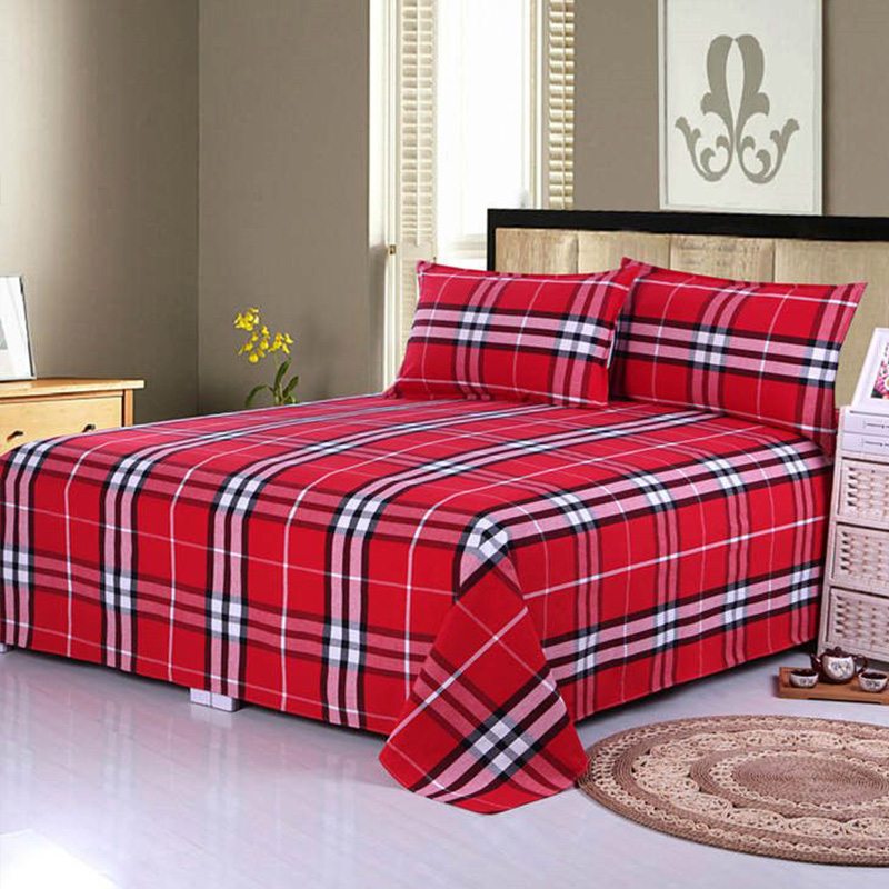 老粗布床单加厚传统手工粗v布床单枕套单人双人床单学生宿舍床单