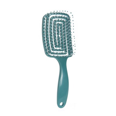 Portable Hollowback Comb Massage Comb Multicolor Homeuse Por