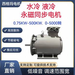水冷电机0.75 500KW永磁电机三相机械交流380V直驱水电动机