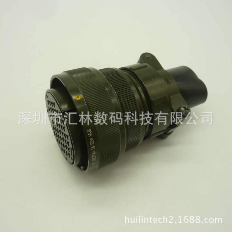 INC防水连接器 卡口接头MS3106A 36-10SN 1808航空插头
