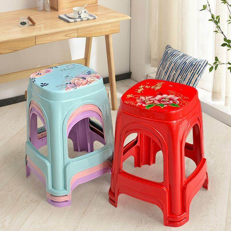 加厚家用塑料凳子成人高凳防滑客厅餐桌椅子熟胶板凳浴室茶几小凳,电子元器件市场,其它元器件,淘宝优惠券,粉丝福利购,淘宝优惠卷