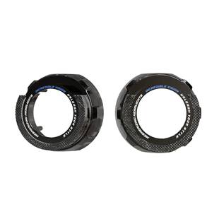 5D一体装 通用款 饰罩天使眼新款 配件LED透镜改装 车灯升级改装 小U款