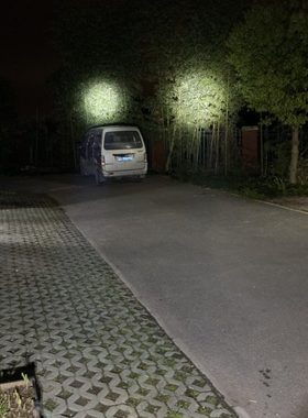 鸿顺50W60W100W4V8V12V铝合金多档调光强光支持支架夜钓鱼灯头