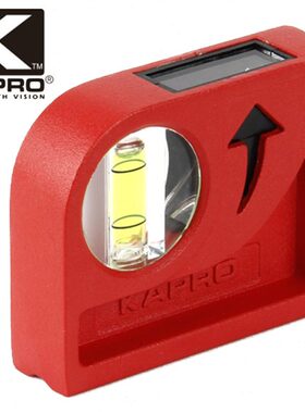 开普路KAPRO铝合金水平尺846M精度0.5mm/m垂直双向视角水泡水平仪