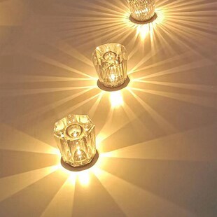 新店优惠水晶钻石充电r台灯清吧酒吧氛围灯桌面灯创意卧室小夜灯