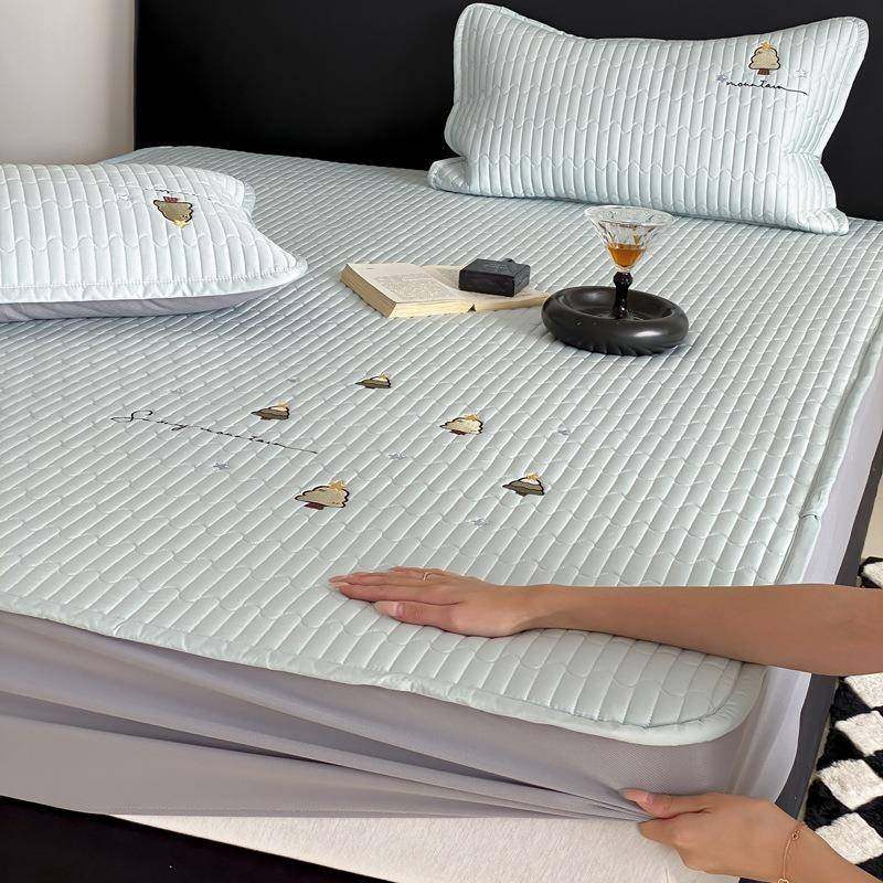 50S高端全棉长绒棉夹棉床笠加厚四季单品床垫保护套罩可水洗绗缝,纺织面料/辅料/配套,纺织机械配件,淘宝优惠券,粉丝福利购,淘宝优惠卷