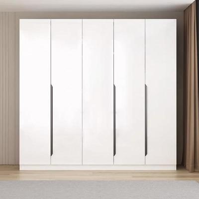 加深实木c衣柜收纳2320真一件用大衣橱奶油白色加家厚60m卧室衣柜