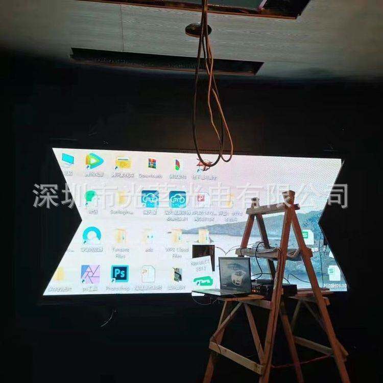 LED异形屏创意造型LED飘带屏圆环显示屏屏LED异型屏设计环形小型