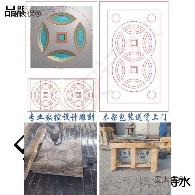 石材雨水篦子中式花岗岩室外篦子排水沟户外盖板地漏青石排麦太保