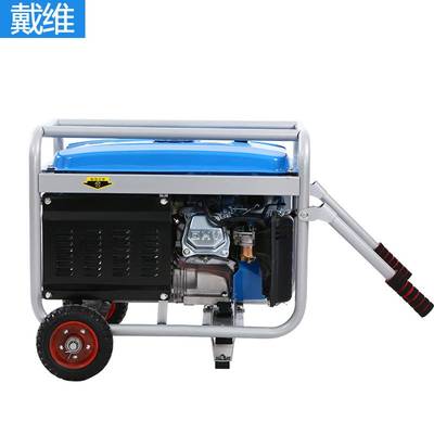 小型家用开架低噪音单相三相多燃料3/4/5/6/8KW汽油发电机双电压