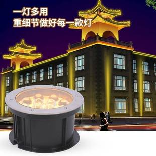 一束光地埋灯聚光照墙灯led户外防水门柱灯嵌入式埋地灯