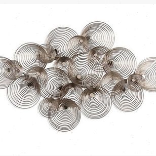 铁艺简约壁饰 酒店 会所艺术壁饰 餐厅 样板间墙饰壁挂