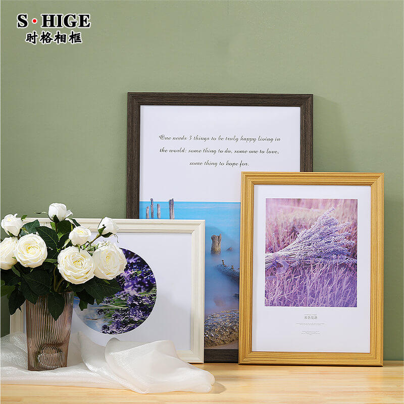 实木画框装裱相框定制20 24寸素描美C术外框a3A4任意尺寸4k8开挂