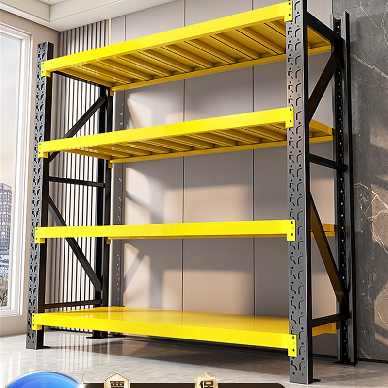 仓储货架c多层置物架多层家用靠墙储物架重型超市车库储物间收纳
