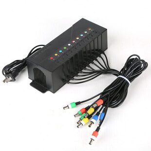 海善达AIS网位仪充电器一拖十渔船示位仪网位标通用充电器W10P