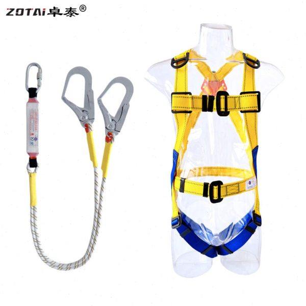 涤纶五点式安全带 欧式全身式双挂点防坠落保险带 空作业安全绳,五金/工具,安全带,淘宝优惠券,粉丝福利购,淘宝优惠卷