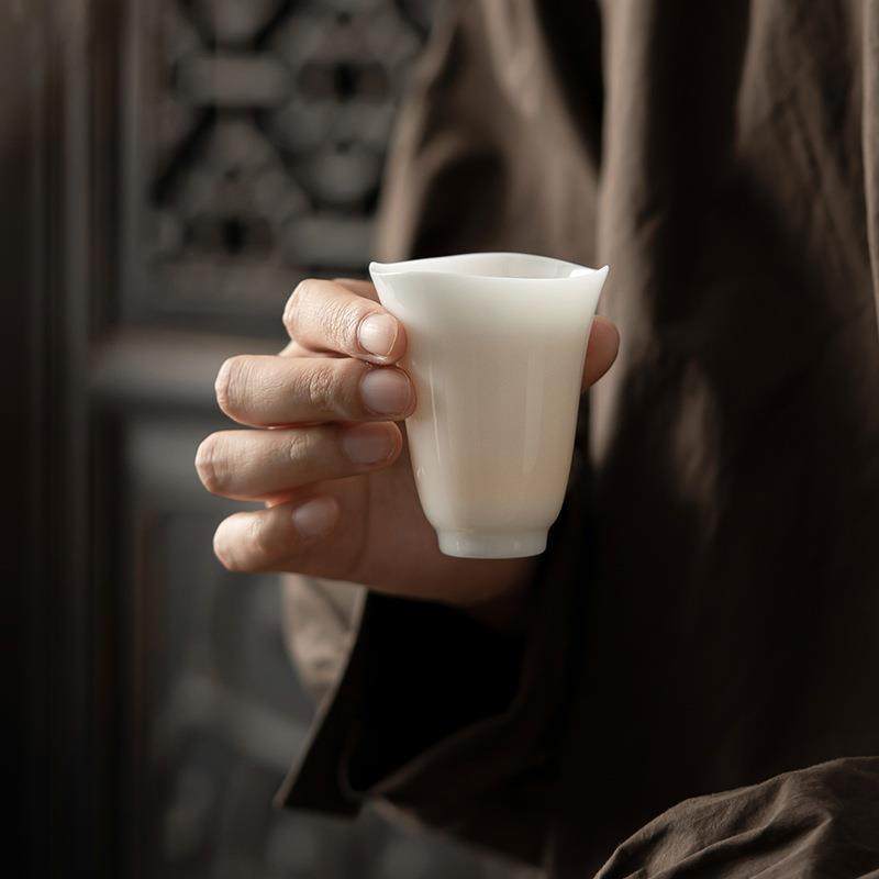 冰种玉瓷主人杯品茗杯手工茶杯个人专用茶具单杯德化白瓷贵妃杯,鲜花速递/花卉仿真/绿植园艺,割草机/草坪机,淘宝优惠券,粉丝福利购,淘宝优惠卷