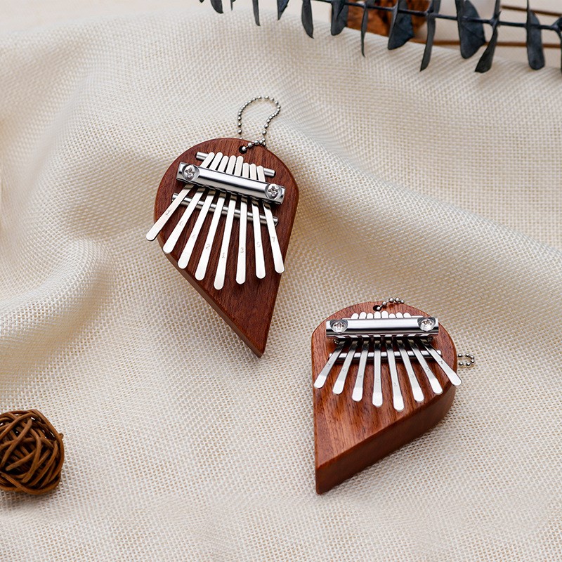 8音迷你拇指琴 两半真心 沙比利木zmini手指琴卡林巴kalimba乐器