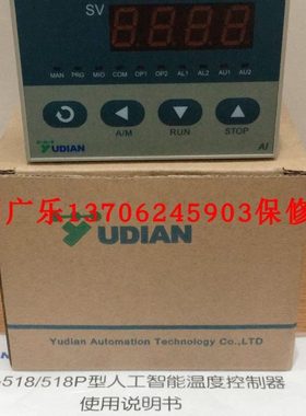 厦门宇电温控表 AI-509 K5 48*48  AI509DL1L0 黑色面板