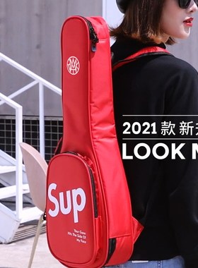 尤克里里包2123寸2630寸乌克A丽丽防水加厚可爱双肩背包吉他包琴