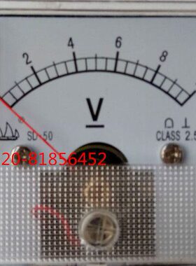 指针直流电压表SD50-10V 20V 30V 50V 100V 300A 500V SD-50 DH-5