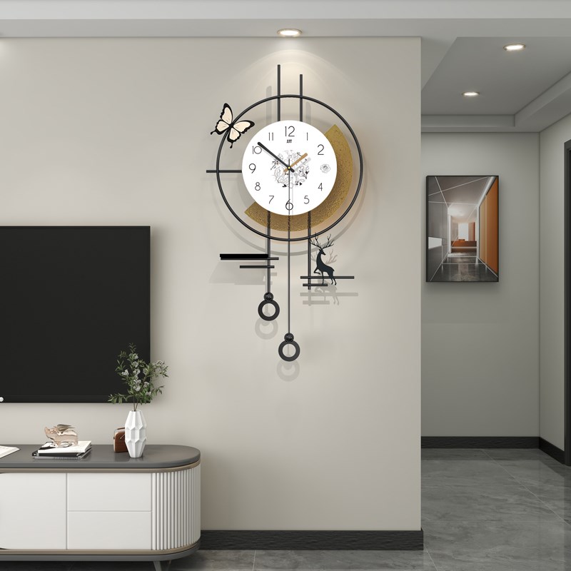 中古风客厅装饰挂件电视沙发背景墙轻奢J高级感壁饰餐厅墙面装饰