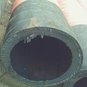 水泥散装 罐车卸灰管102内径7米长耐磨卸料管