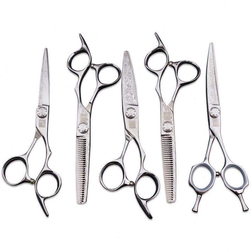 高档剪平大马崎胖剪胖无痕牙剪剪刀滑美发剪N刀士革翘薄钢刀日式