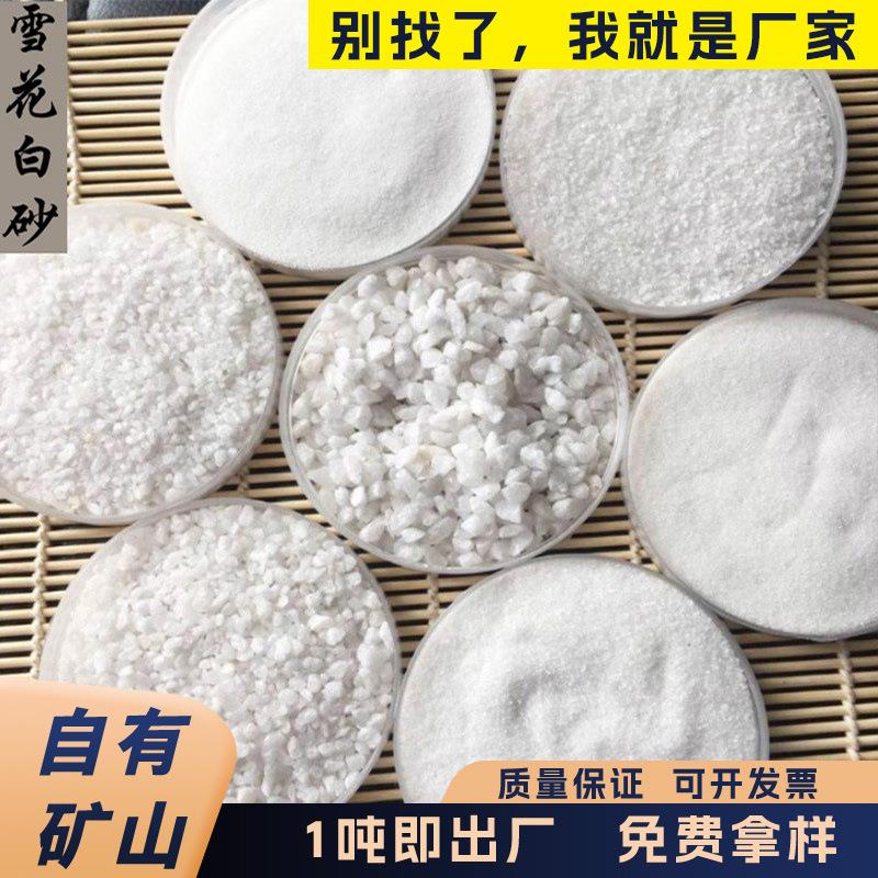 白色石英砂白沙雪花白石英砂儿童玩砂鱼缸造景细砂纯白细沙子