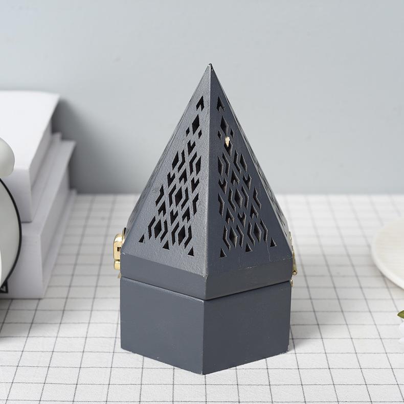 木雕香炉香插木质卧香盒实木香炉盒创意蚊香盒卧香盒木制香插创意