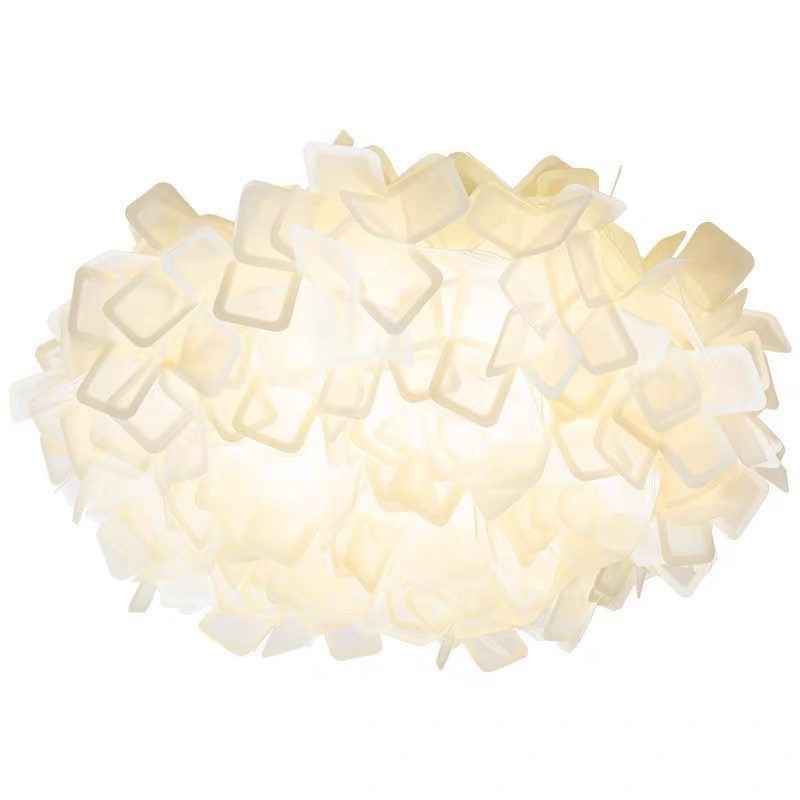 北欧吸吊两用客厅k灯现代简约卧室吸顶灯浪漫温馨网红花瓣女孩房