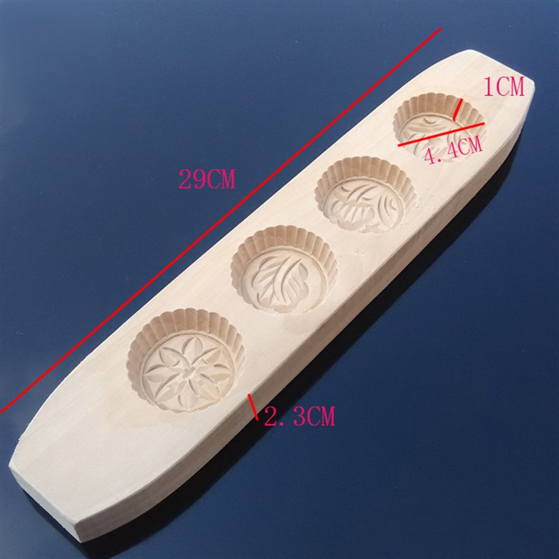 单元饼印 木质月饼模具 糕点印模水晶M糕饼印单元饼印 包邮