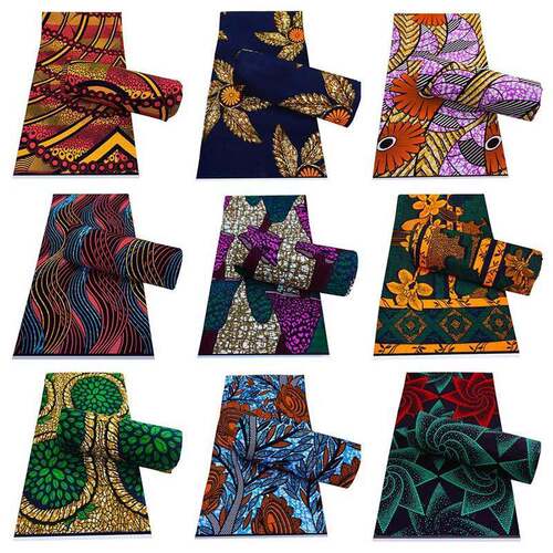 africanfabricholland非洲蜡染布棉软非洲蜡染布01
