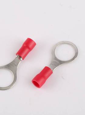 接线端子 RV TO-JTK型圆形预绝缘端头 RV1.25-10 OT型线鼻子端头