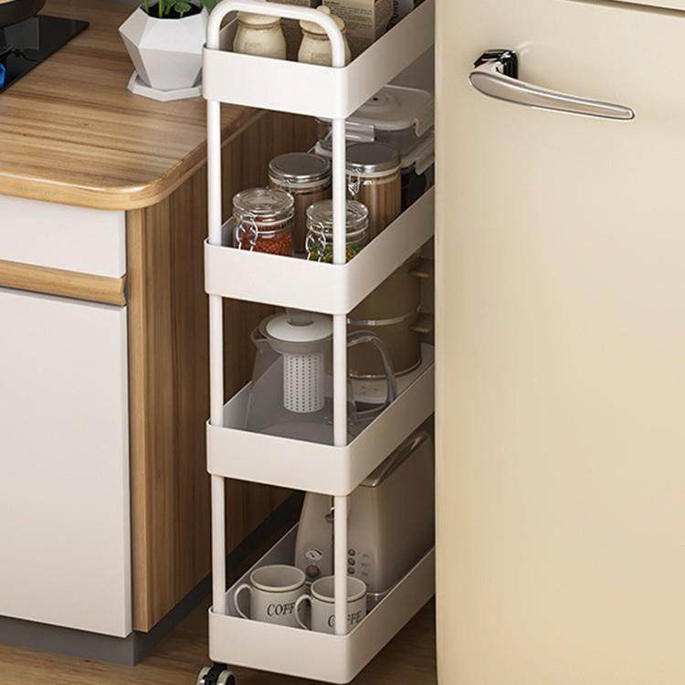 卫间储物柜夹缝窄置物架厨房多功MfGZeY4Z隙能冰箱缝收纳柜小推车
