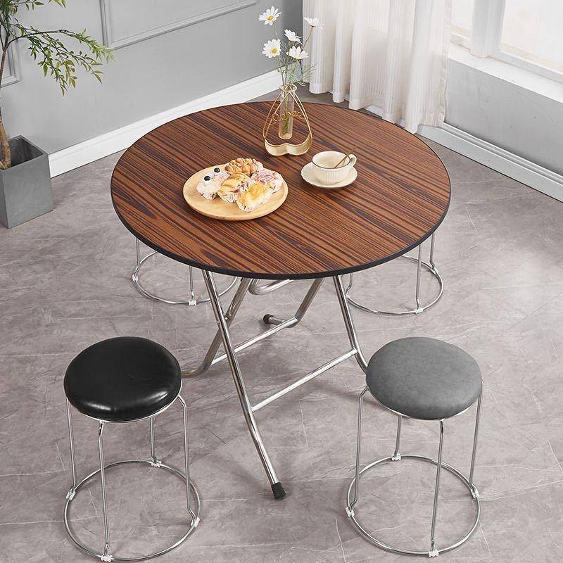 折叠圆桌餐桌家用简咨询客服易可折叠人6人形小户8大简易圆型老式