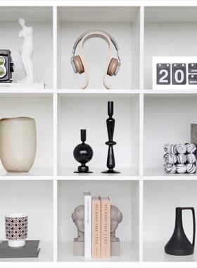 现代简约样板间家居软装饰品相架陶瓷树脂工艺品书柜摆件ZH3238