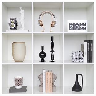 现代简约样板间家居软装饰品相架陶瓷树脂工艺品书柜摆件ZH3238