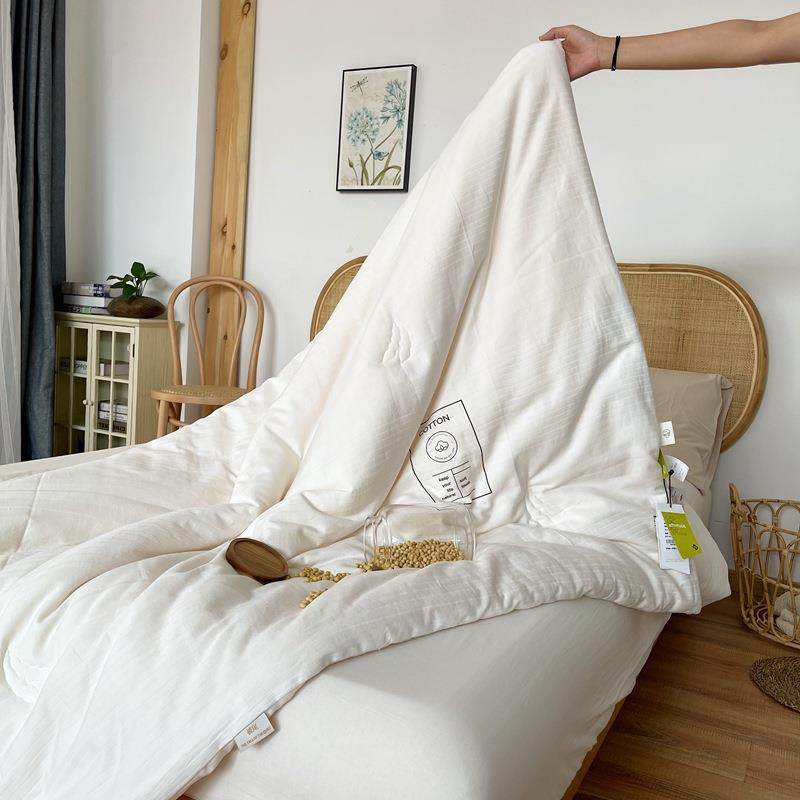 A类全棉大豆被50%大豆纤维春秋被加厚冬被纯棉原棉被子被芯大豆被,床上用品,化纤被,淘宝优惠券,粉丝福利购,淘宝优惠卷