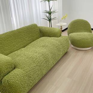 圆形异形沙发套罩不规则沙发盖布弹力沙发垫卍能坐垫套弧形沙发罩