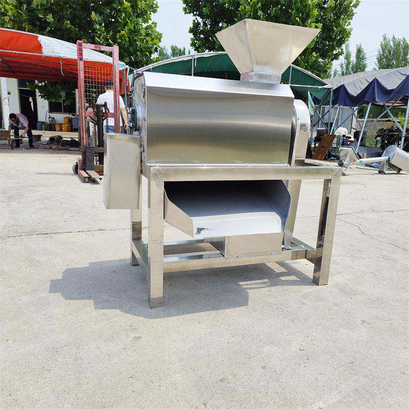蓝莓醋栗去核打浆机全不锈钢耐用型水果打浆设备果浆加工粉碎机
