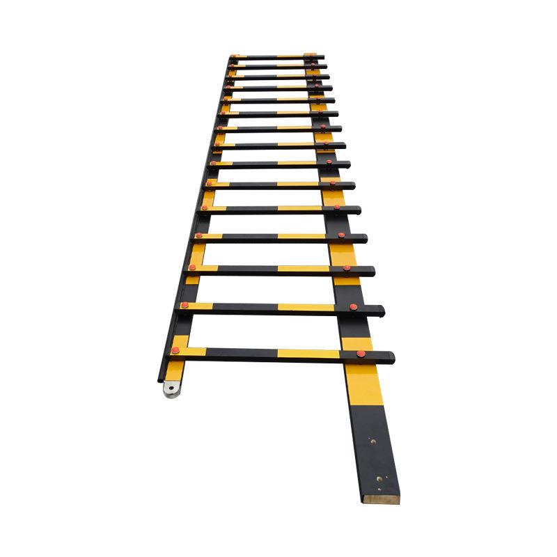 捷顺栅栏杆捷顺四方道闸杆栅栏式两栏杆停车场小区门卫升降杆拦车