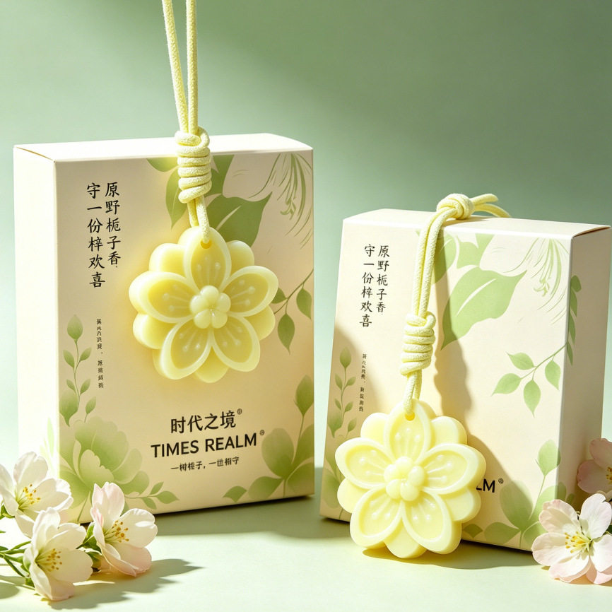 栀子花香薰蜡片衣橱衣柜卫生间持