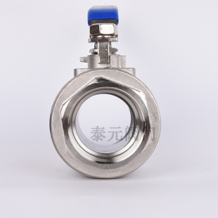 16P不锈钢球阀两片式 球阀Q11F 2PC丝扣内螺纹4分6分 304二片式 201