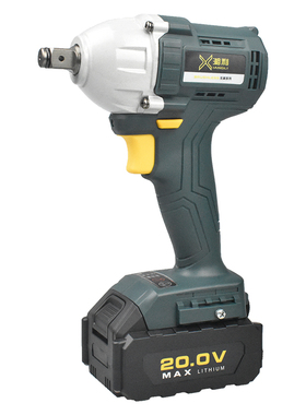 湘利90029 无刷电动扳手大扭力锂电汽修架子木工充电强力套筒风炮